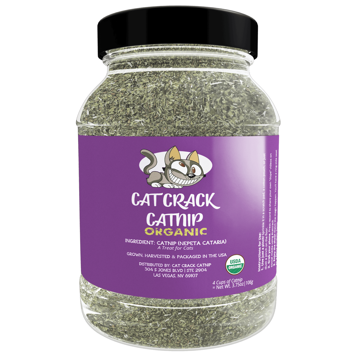 Cat Crack Organic Catnip - Cat Crack Catnip