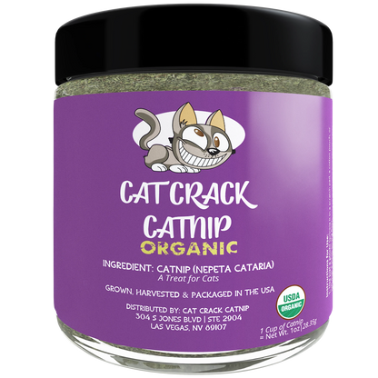 Cat Crack Organic Catnip - Cat Crack Catnip